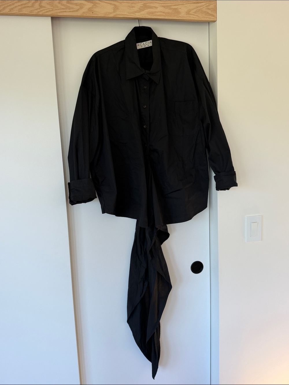 ACACIA Rene Wrap Button Up Top - Picture 3 of 5